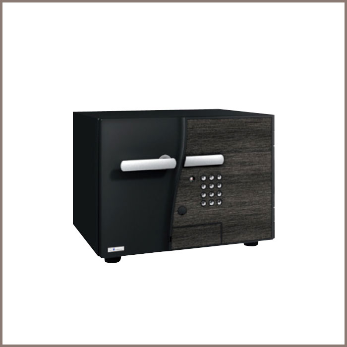 DFS2L-E OUTSIDE : 484Wx467Dx372H, NET WT. : 58 Kgs. CAPACITY : 19.5 Liters ACCESSORIES : 1 Tray JIS FIRE RATING : 1 Hr.