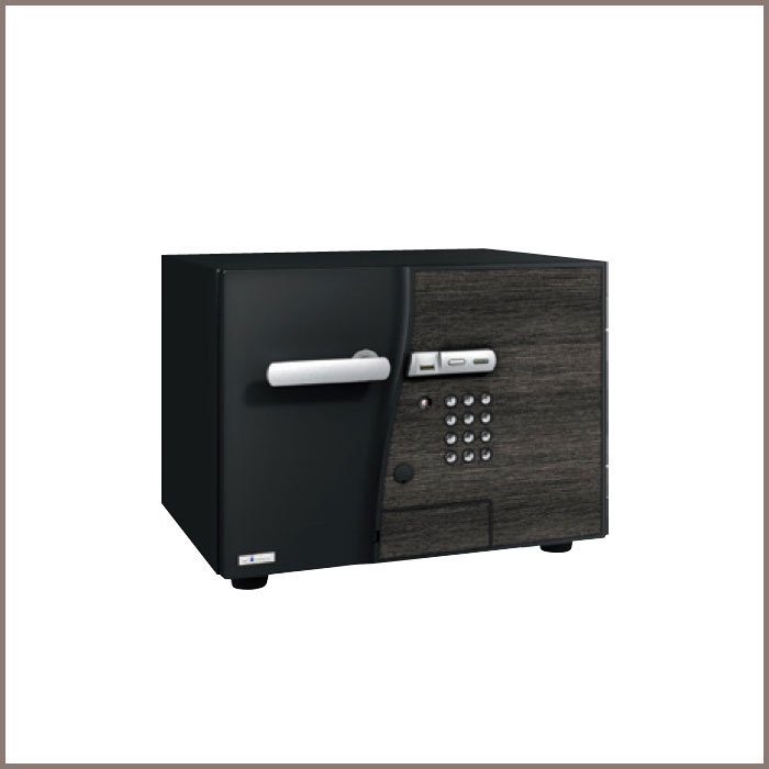 DFS2L-FE: 484Wx467Dx372H, NET WT. : 58 Kgs. CAPACITY : 19.5 Liters ACCESSORIES : 1 Tray JIS FIRE RATING : 1 Hr.