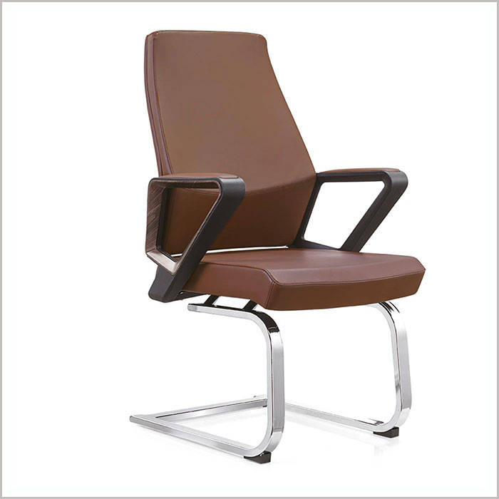 Office Chair W18203C-D.BEIG PU W600xD680xH950MM