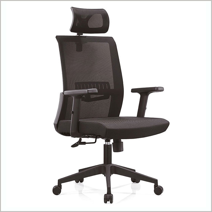 Office Chair W18102A-BLACK W630xD620xH1160