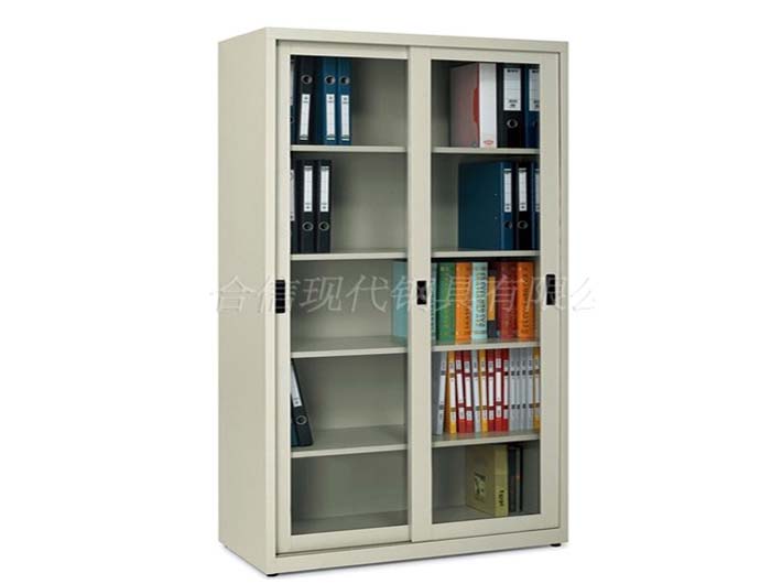 SG72B Steel Cabinet With Glass Sliding Door (W1200xD465xH2100mm). Brand: STANDARD. Made In China.