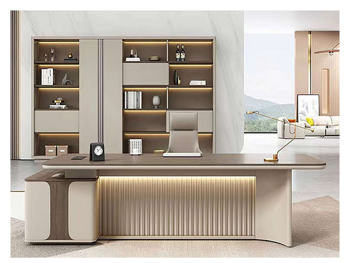 KW-ET525 Executive Table (W2400xD1700xH750mm). Brand: CENTURY. Made In China.