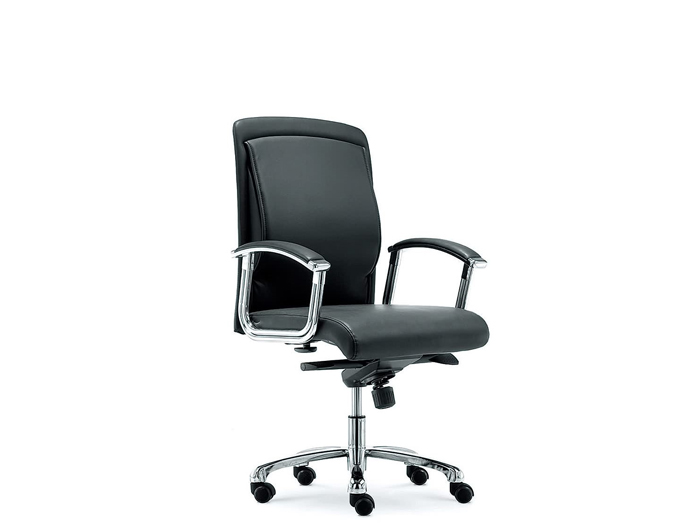 CMF43BS-BLACK Office Swivel Chair (W640xD630xH1000mm). Brand: CENTURY. Made In China.