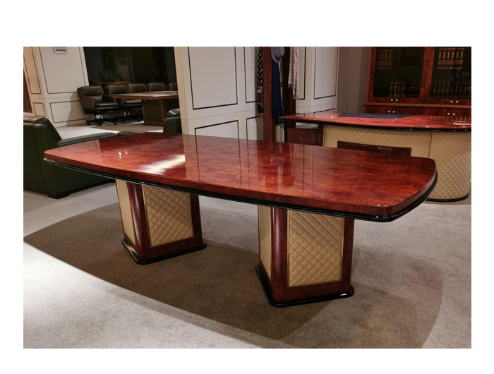 HS68028C-2.6M CONFERENCE TABLE W2600xD1200xH780MM. Brand: HAOSEN. Made in China. ROSE WOOD. 
